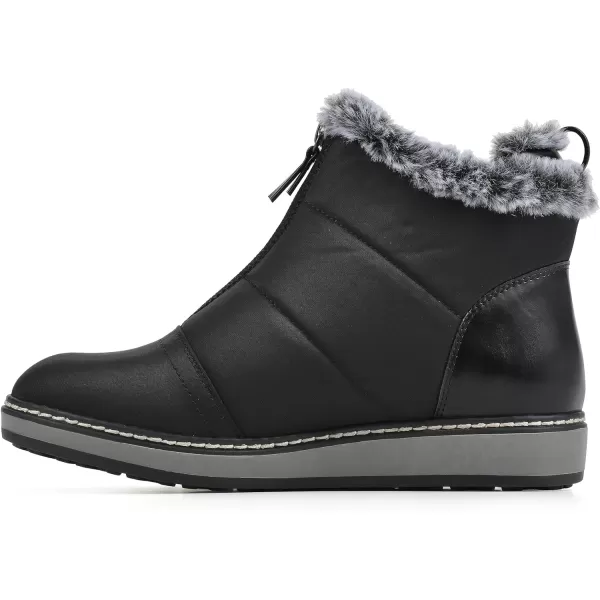 WHITE MOUNTAIN Women's Shoes Tamarin Puffer Ankle Bootie