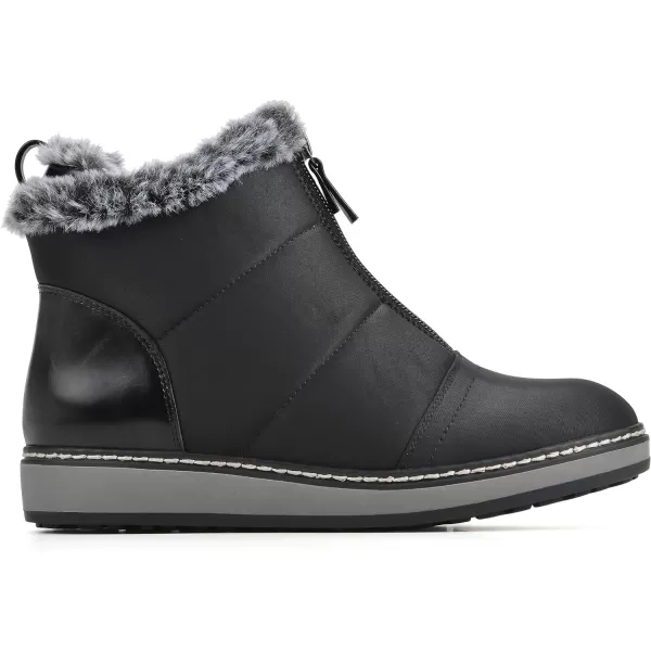 WHITE MOUNTAIN Women's Shoes Tamarin Puffer Ankle Bootie