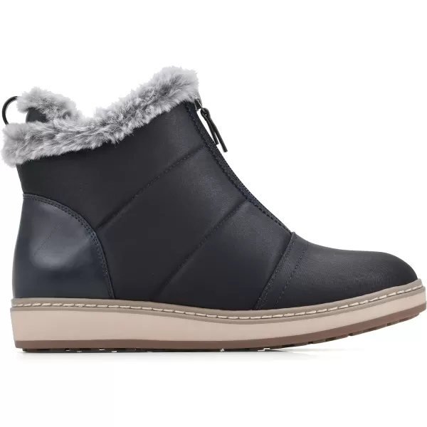 WHITE MOUNTAIN Women's Shoes Tamarin Puffer Ankle Bootie