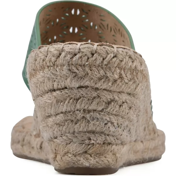 WHITE MOUNTAIN Women's Beaux Espadrille Wedge Sandal