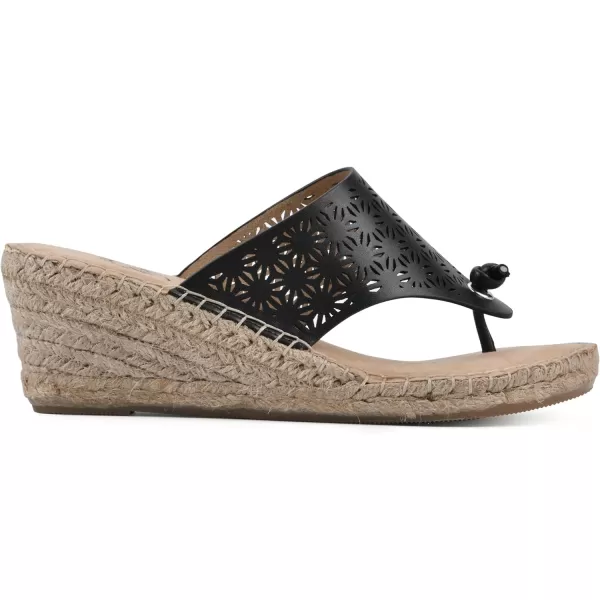 WHITE MOUNTAIN Women's Beaux Espadrille Wedge Sandal