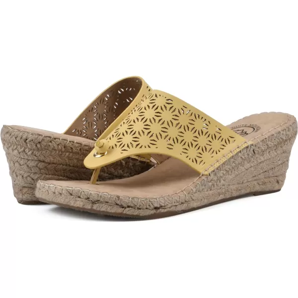 WHITE MOUNTAIN Women's Beaux Espadrille Wedge Sandal