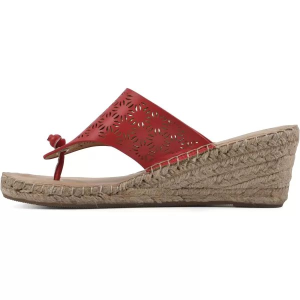 WHITE MOUNTAIN Women's Beaux Espadrille Wedge Sandal