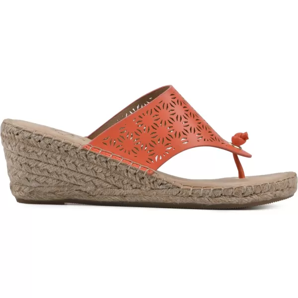 WHITE MOUNTAIN Women's Beaux Espadrille Wedge Sandal
