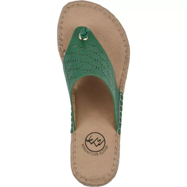 WHITE MOUNTAIN Women's Beaux Espadrille Wedge Sandal