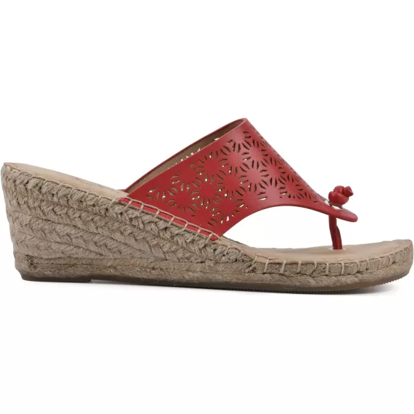 WHITE MOUNTAIN Women's Beaux Espadrille Wedge Sandal
