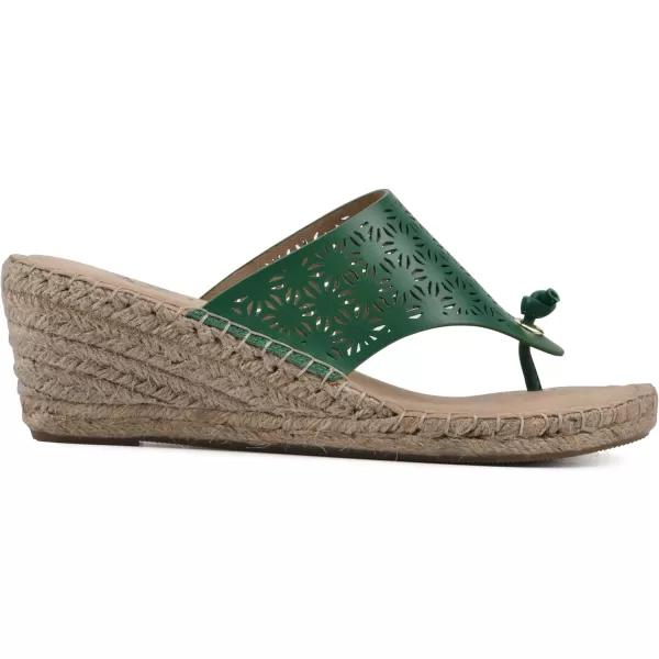 WHITE MOUNTAIN Women's Beaux Espadrille Wedge Sandal