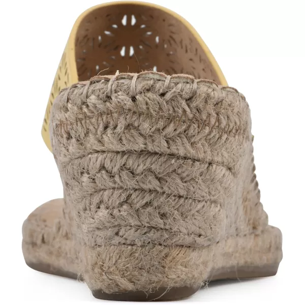 WHITE MOUNTAIN Women's Beaux Espadrille Wedge Sandal