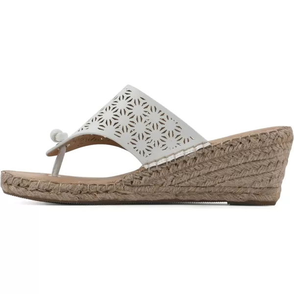 WHITE MOUNTAIN Women's Beaux Espadrille Wedge Sandal