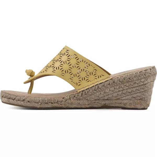 WHITE MOUNTAIN Women's Beaux Espadrille Wedge Sandal