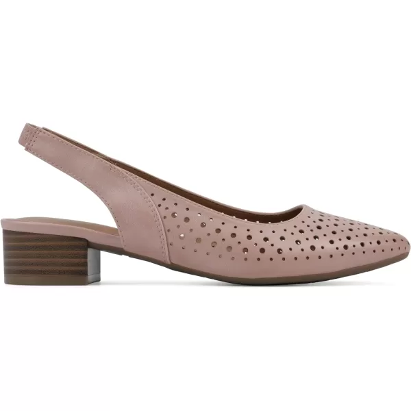 WHITE MOUNTAIN Women's Boronic Low Block Heel