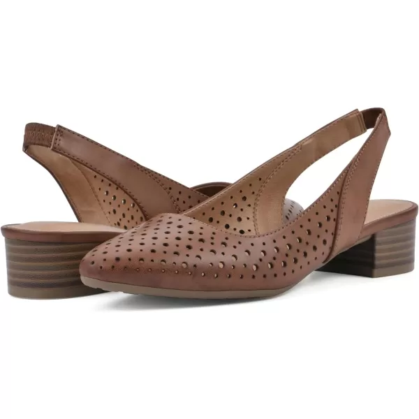 WHITE MOUNTAIN Women's Boronic Low Block Heel