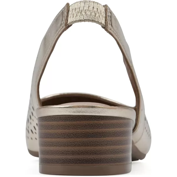 WHITE MOUNTAIN Women's Boronic Low Block Heel