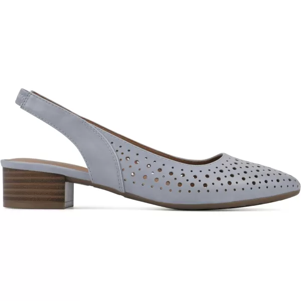 WHITE MOUNTAIN Women's Boronic Low Block Heel