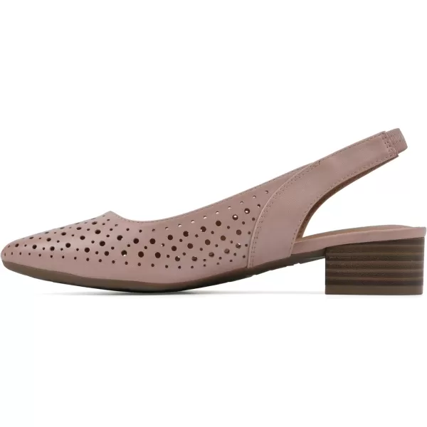 WHITE MOUNTAIN Women's Boronic Low Block Heel