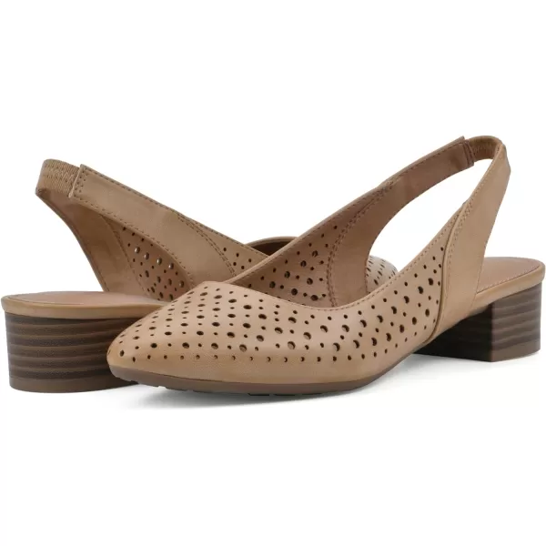 WHITE MOUNTAIN Women's Boronic Low Block Heel