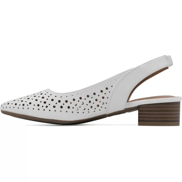 WHITE MOUNTAIN Women's Boronic Low Block Heel