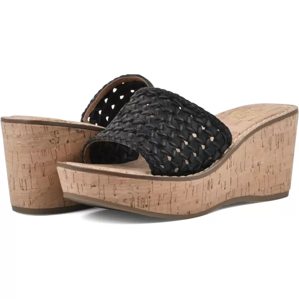 WHITE MOUNTAIN Women's Charges Woven Wedge Sandal