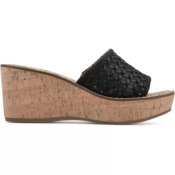 WHITE MOUNTAIN Women's Charges Woven Wedge Sandal