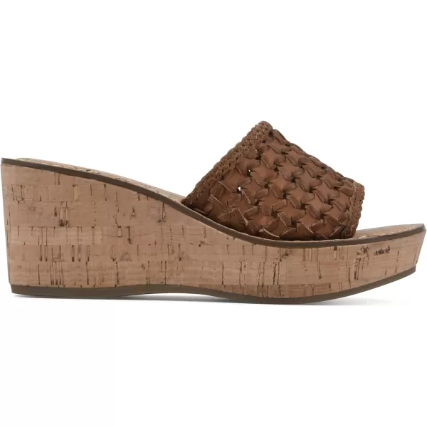 WHITE MOUNTAIN Women's Charges Woven Wedge Sandal