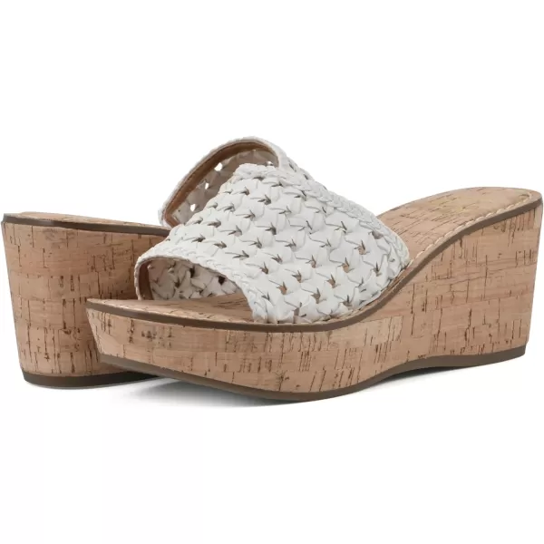 WHITE MOUNTAIN Women's Charges Woven Wedge Sandal