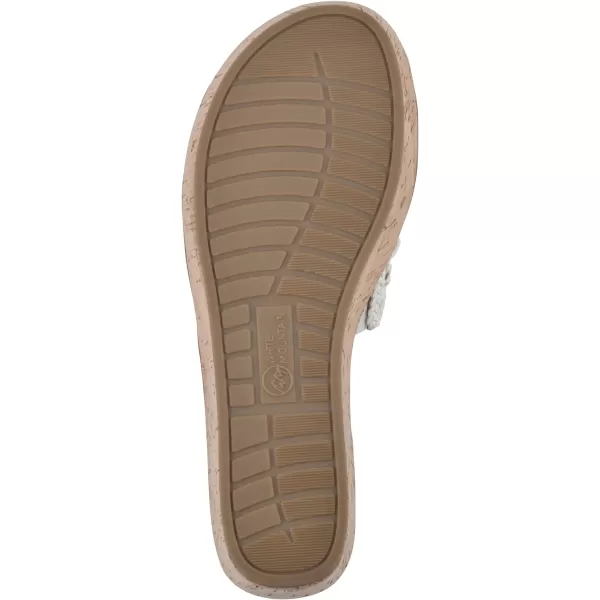 WHITE MOUNTAIN Women's Charges Woven Wedge Sandal