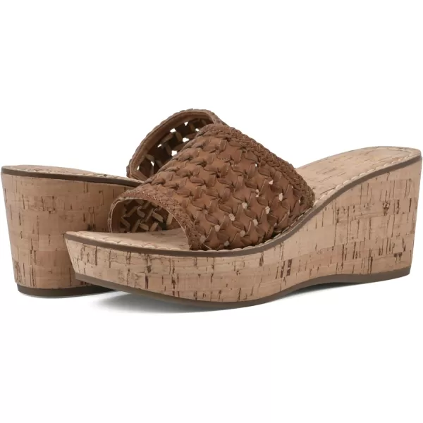 WHITE MOUNTAIN Women's Charges Woven Wedge Sandal