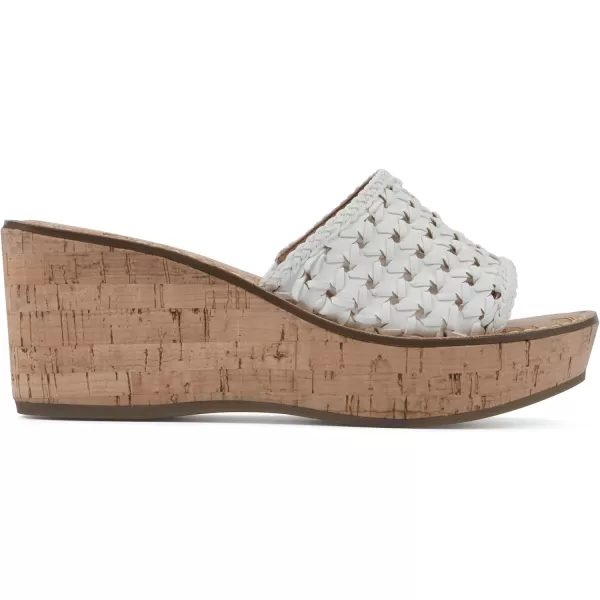 WHITE MOUNTAIN Women's Charges Woven Wedge Sandal