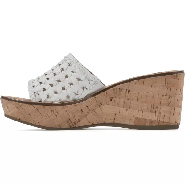 WHITE MOUNTAIN Women's Charges Woven Wedge Sandal