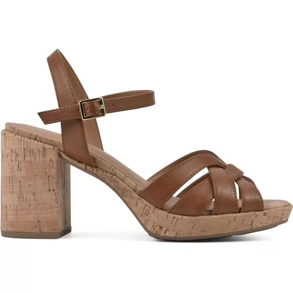 WHITE MOUNTAIN Women's Dubonnet Platform Sandal