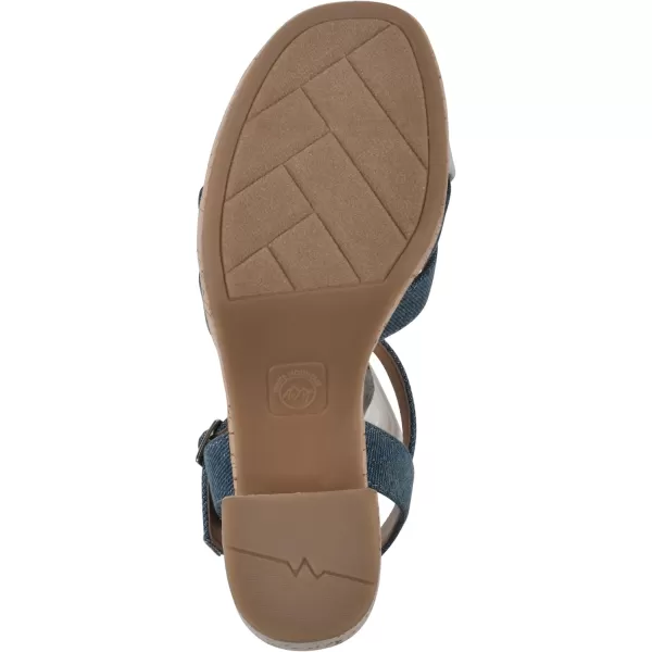 WHITE MOUNTAIN Women's Dubonnet Platform Sandal
