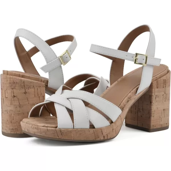 WHITE MOUNTAIN Women's Dubonnet Platform Sandal