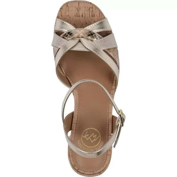 WHITE MOUNTAIN Women's Dubonnet Platform Sandal