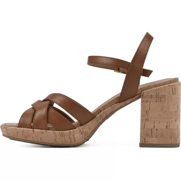 WHITE MOUNTAIN Women's Dubonnet Platform Sandal