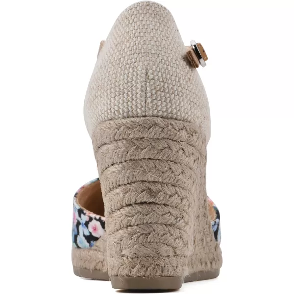WHITE MOUNTAIN Women's Mamba Espadrille Wedge Sandal