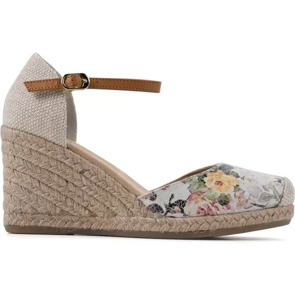 WHITE MOUNTAIN Women's Mamba Espadrille Wedge Sandal