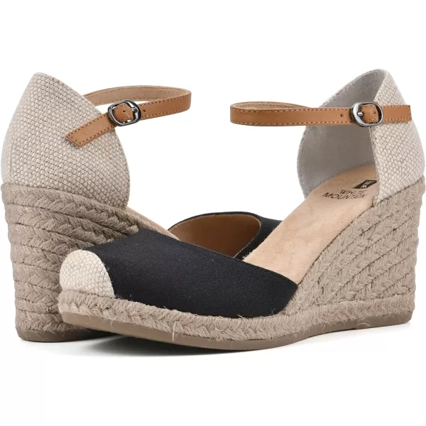 WHITE MOUNTAIN Women's Mamba Espadrille Wedge Sandal