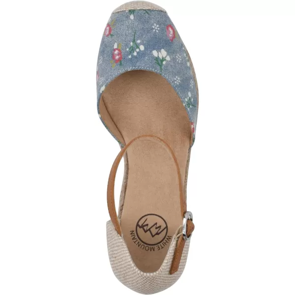 WHITE MOUNTAIN Women's Mamba Espadrille Wedge Sandal
