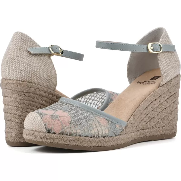 WHITE MOUNTAIN Women's Mamba Espadrille Wedge Sandal