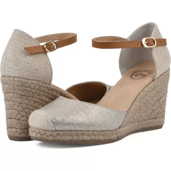 WHITE MOUNTAIN Women's Mamba Espadrille Wedge Sandal