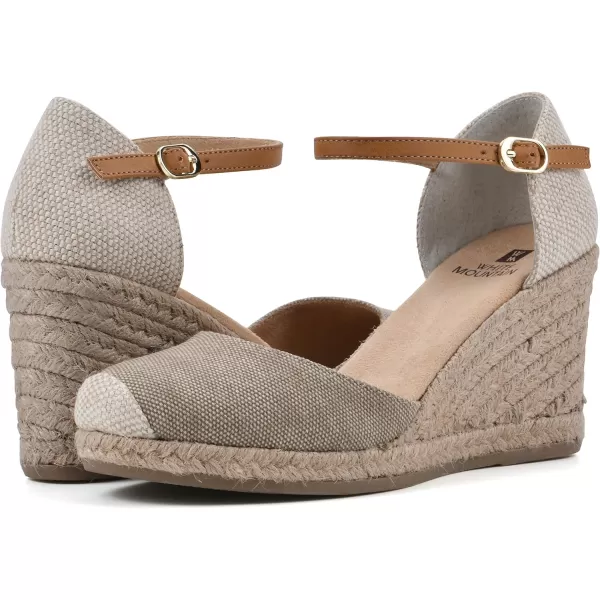 WHITE MOUNTAIN Women's Mamba Espadrille Wedge Sandal