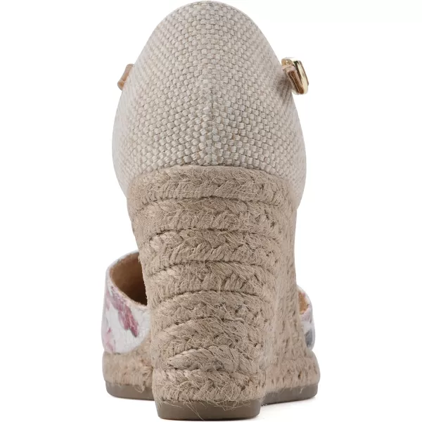 WHITE MOUNTAIN Women's Mamba Espadrille Wedge Sandal