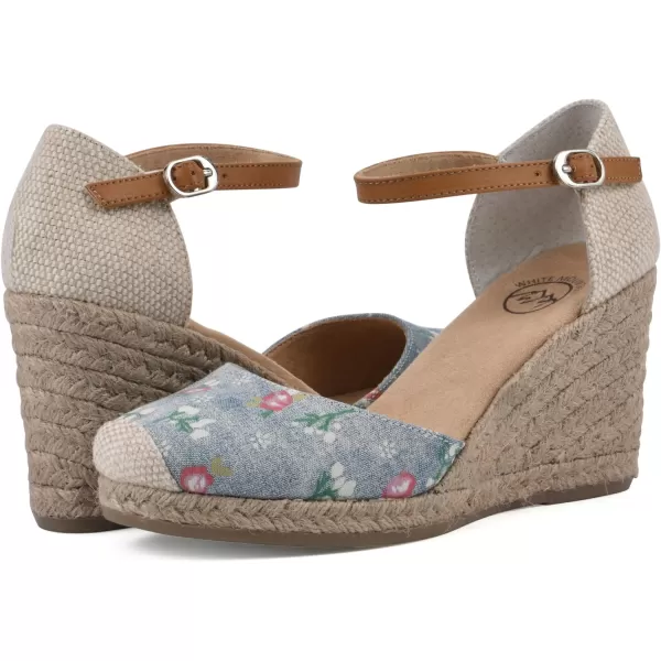 WHITE MOUNTAIN Women's Mamba Espadrille Wedge Sandal