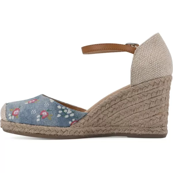 WHITE MOUNTAIN Women's Mamba Espadrille Wedge Sandal