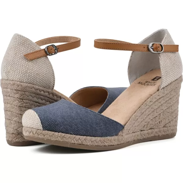 WHITE MOUNTAIN Women's Mamba Espadrille Wedge Sandal