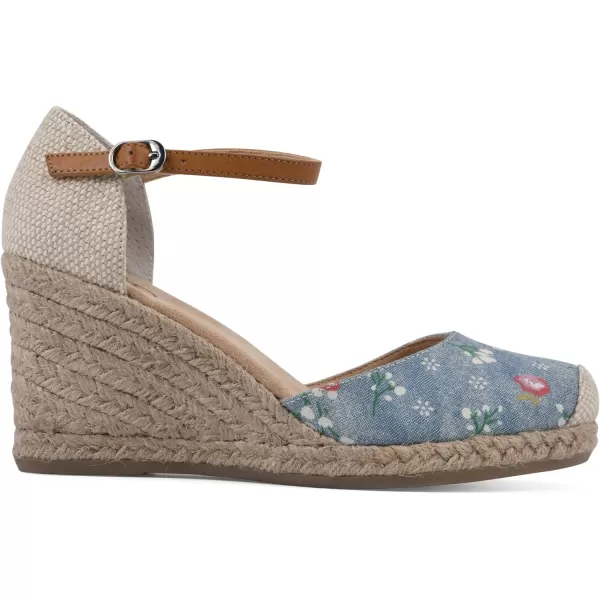 WHITE MOUNTAIN Women's Mamba Espadrille Wedge Sandal
