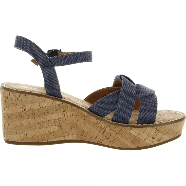 WHITE MOUNTAIN Women's Simple Wedge Sandal