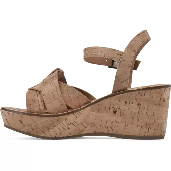 WHITE MOUNTAIN Women's Simple Wedge Sandal