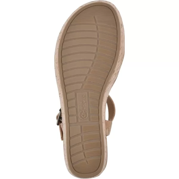 WHITE MOUNTAIN Women's Simple Wedge Sandal
