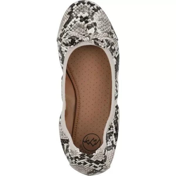 WHITE MOUNTAIN Women's Sunnyside II Flexible Ballet Flat